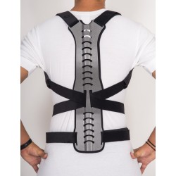 Medical Brace Spinotec Νάρθηκας Κορμού σε Μαύρο Χρώμα Οστεοπόρωσης